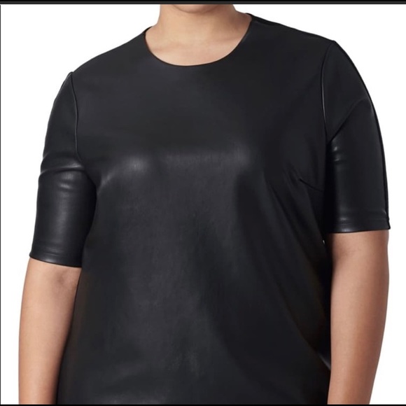 Universal Standard Tops - Universal Standard Paive pleather top